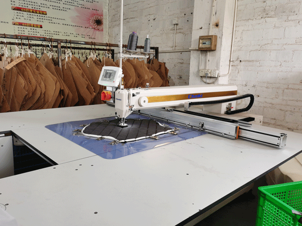 Dining chair manufacturing sewing - processing